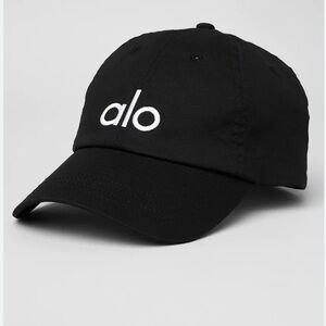 NWT: ALO Yoga Black Off Duty Cap